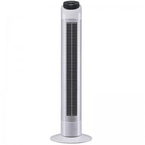 H36-1oscillerende hvid badeværelse stående ventilator køling tårn ventilator